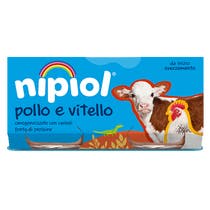 Nipiol Omogeneizzato Vitello/Pollo 2x80g 4Mesi+-2