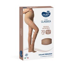 Sauber Linea Classica Collant Premaman 70 Den Neutro Beige Taglia 3-2