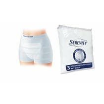 Serenity Panty Comfort Mutandina A Rete Per Incontinenza Taglia L 3 Pezzi