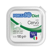 Forza10 Solo Diet Cervo Paté Per Cani Adulti Vaschetta 100g-3