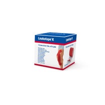 Leukotape K Taping Benda Adesiva 5mx7,5cm Rosso 1 Rotolo-1
