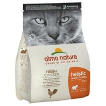 Almo Nature Holistic Maintenance Pollo Fresco E Riso Cibo Secco Per Gatti Adulti Sacco 2kg-2