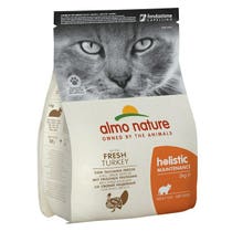 Almo Nature Holistic Maintenance Con Tacchino Fresco E Riso Cibo Secco Per Gatti Adulti Sacco 2kg-2