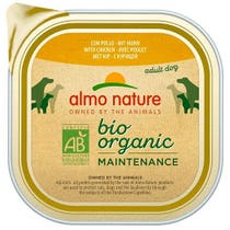 Almo Nature Daily Menu Bio Cibo Umido Pollo Cani Adulti Vaschetta 100g-2