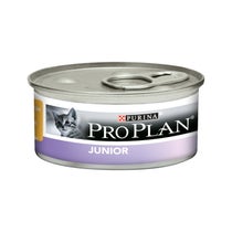 Purina Pro Plan Junior Gatto Mousse Pollo Lattina 85g-1