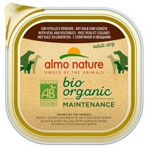 Almo Nature Daily Menu Bio Cibo Umido Vitello E Verdure Cani Adulti Vaschetta 300g-2