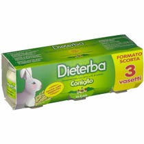 Dieterba Omogeneizzato Coniglio 3x80g - 1