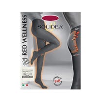 Solidea Red Wellness 70 Opaque Collant Rubino Taglia 2-M-1