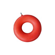 Ciambella Invalidi Gonfiabile In Gomma Deluxe In Sacchetto 40cm Diametro
