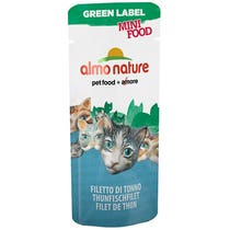 Almo Nature Green Label Mini Food Cibo Umido Filetto Di Tonno Per Gatti Adulti Bustina 3g-2