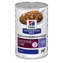Hill's Prescription Diet I/D Digestive Care Low Fat Cane Lattina 360g-2