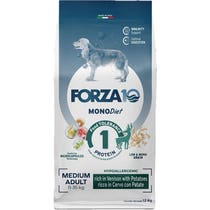 Forza10 Medium Diet Crocchette Al Cervo Con Patate Cani Adulti Taglia Media Sacco 12kg-3