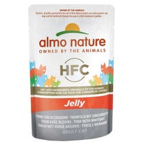 Almo Nature HCF Classic Jelly Tonno Con Acciughine Cibo Umido Per Gatti Adulti Busta 55g-2