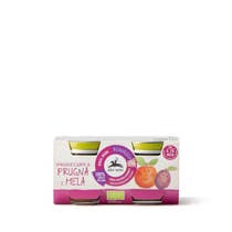 Alce Nero Baby Food Omogeneizzato Prugna Mela 2x80g - 2