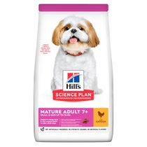 Hill's Science Plan Adult 7+ Anni Crocchette Pollo Per Cani Taglia Mini E Piccola Busta 300g-1