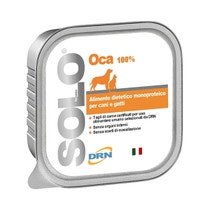 Drn Solo Oca Alimento Dietetico Monoproteico Umido Cani/Gatti 100g-2