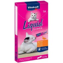 Vitakraft Liquid Snack Gusto Anatra Con Beta-Glucani Per Gatti Adulti Bustine 6x15g-2