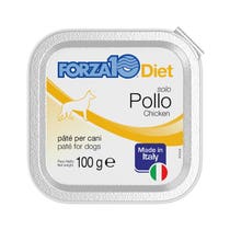 Forza10 Solo Diet Pollo Paté Per Cani Adulti Vaschetta 100g-2