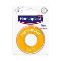 Hansaplast Soft Cerotto Rocchetto Rotolo Morbido Per il Fissaggio Di Bende 5mx2,5cm-2