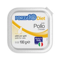 Forza10 Solo Diet Pollo Paté Per Gatti Adulti Vaschetta 100g-2