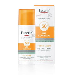 Eucerin Sun Oil Control SPF50+ Gel Crema 50ml Protezione Solare-1
