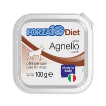 Forza10 Solo Diet Agnello Paté Per Cani Adulti Vaschetta 100g-2