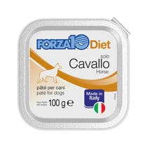 Forza10 Solo Diet Cavallo Paté Per Cani Adulti Vaschetta 100g-2