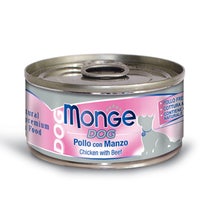 Monge Dog Pollo Con Manzo Cibo Umido Per Cani Adulti 95g-1