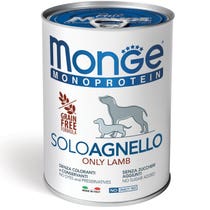 Monge Monoprotein Solo Agnello Cibo Umido Per Cani Adulti 400g-2