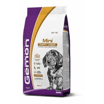 Gemon Mini Puppy and Junior Con Pollo E Riso Cibo Secco Cani Cuccioli Taglia Mini Sacco 3kg-1