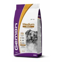 Gemon Medium Adult Con Pollo E Riso Cibo Secco Cani Adulti Taglia Media Sacco 3kg
