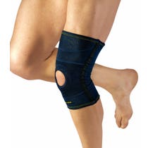 Pavis Ginocchiera Tubolare Con Foro Colore Blu Taglia L Cod. 023-1