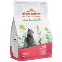 Almo Nature Anti Hairball Cibo Secco Con Salmone Per Gatti Adulti Sacco 2kg-2