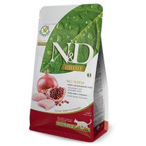Farmina N&D Prime Neutered Pollo E Melograno Gatti Adulti Sterilizzati Sacco 300g-1