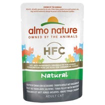 Almo Nature HFC Natural Cibo Umido Tonno E Acciughe Per Gatti Adulti Bustina 55g-2