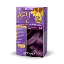 Biokeratin Ach8 Tinta per Capelli Castano Chiaro Prugna 5/P-2