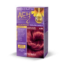 Biokeratin Ach8 Tinta per Capelli Biondo Scuro Rosso Intenso 6/RI-2