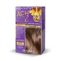 Biokeratin Ach8 Tinta per Capelli Biondo Chiaro Ambra 8/AB-2