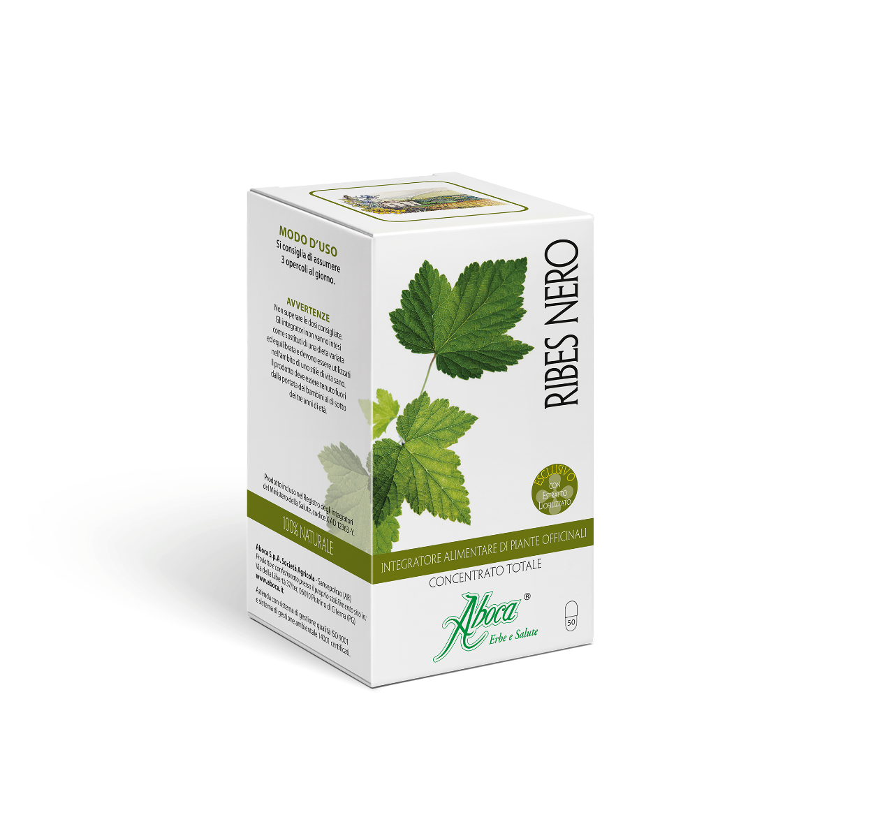 Aboca Ribes Nero Concentrato Totale 50 Opercoli