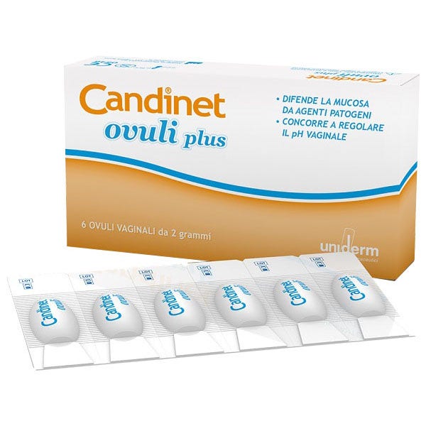 Candinet Plus 6 Ovuli Vaginali Da 2g-2