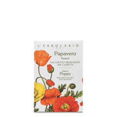 L'Erbolario Sacchetto Profumato per Cassetti Papavero Soave-1