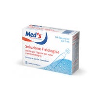 Meds Soluzione Fisiologica Sterile 10 Flaconcini Da 2ml - 1