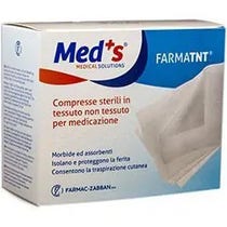 Meds Garza Compressa Tessuto Non Tessuto 10x10cm 16 Pezzi-1