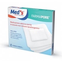 Meds Fermapore Medicazione Adesiva Sterile 10x15cm 5 Pezzi