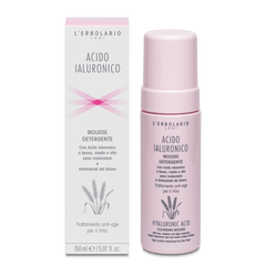 L'Erbolario Mousse Detergente Viso Acido Ialuronico 150ml-2