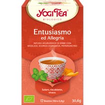 Yogi Tea Entusiasmo Ed Allegria Tisana Bio 17 Filtri 30,6g-1