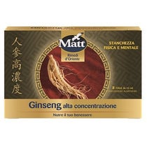 Matt Rimedi D'Oriente Ginseng Alta Concentrazione 8 Fiale 10ml-2