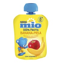 Nestlè Mio Merenda 100% Frutta Banana E Mela Da Spremere Pouch 90ml-2