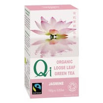 Qi Organic Jasmine Loose Leaf Tea Tè Al Gelsomino 25 Filtri-1