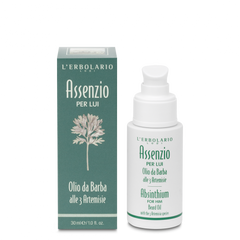 L'Erbolario Assenzio Per Lui Olio Da Barba Alle 3 Artemisie 30ml-1